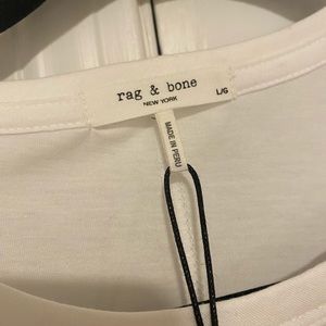 RAG & BONE - core white long sleeve shirt - MENS